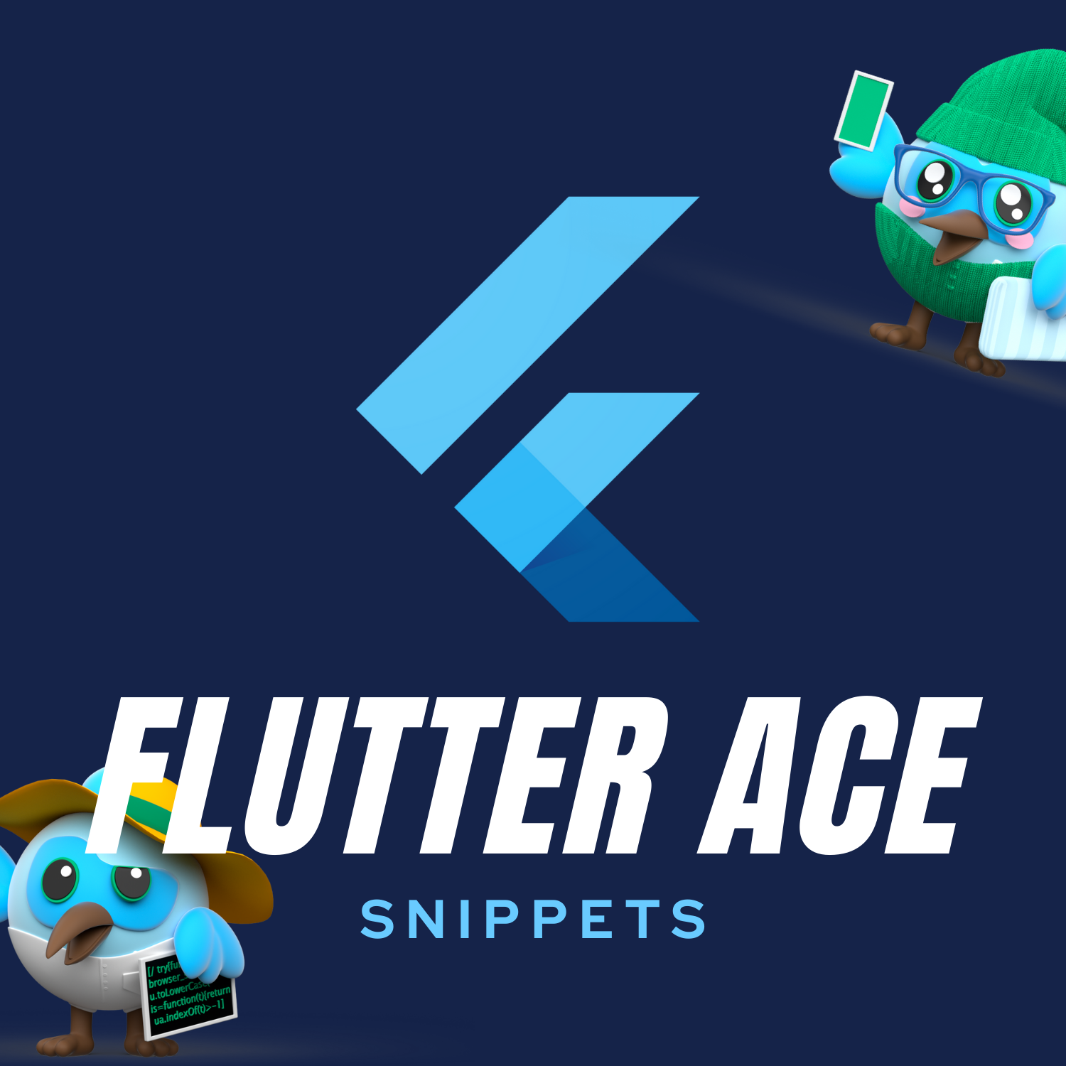 Flutter Ace Snippet